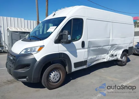 2025 Ram Promaster 2500 Tradesman High Roof 159 Wb W/Pass Seat из США, поврежденный, VIN 3C6LRVDG4SE527404